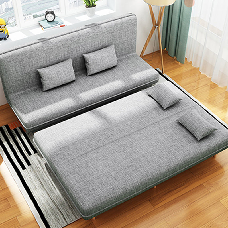 Contemporary Tight Back Convertible Sleeper Sofa for Bonus Room Clearhalo 'furn' 'furn_sofas' 'Furniture' 'furniture_sofas' 'kitchen' 'kitchen_sofas' 'Living Room Furniture' 'Sofa' 'sofas' 4592131