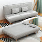 Contemporary Tight Back Convertible Sleeper Sofa for Bonus Room Light Gray-Black Clearhalo 'furn' 'furn_sofas' 'Furniture' 'furniture_sofas' 'kitchen' 'kitchen_sofas' 'Living Room Furniture' 'Sofa' 'sofas' 4592139