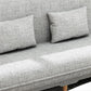 Contemporary Tight Back Convertible Sleeper Sofa for Bonus Room Clearhalo 'furn' 'furn_sofas' 'Furniture' 'furniture_sofas' 'kitchen' 'kitchen_sofas' 'Living Room Furniture' 'Sofa' 'sofas' 4592144