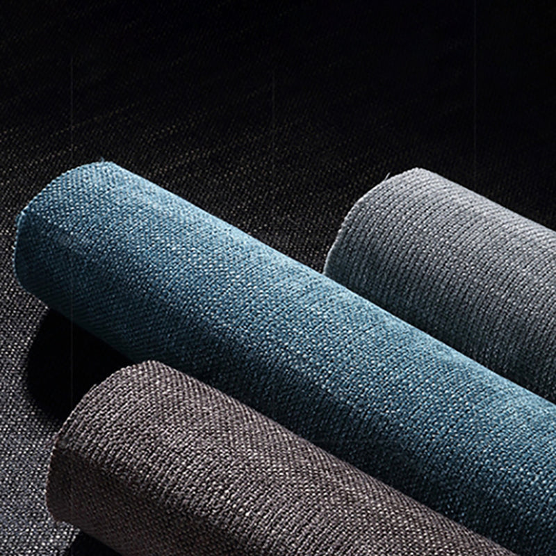 30.31" H Linen Armless Sofa with Biscuit Back Foldable Convertible Sofa Clearhalo 'furn' 'furn_sofas' 'Furniture' 'furniture_sofas' 'kitchen' 'kitchen_sofas' 'Living Room Furniture' 'Sofa' 'sofas' 4592272