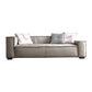 25.59" H Square Arm Modern Sofa with Tight Back Brown Sofa for Living Room 67"L x 37.5"W x 25.5"H Clearhalo 'furn' 'furn_sofas' 'Furniture' 'furniture_sofas' 'kitchen' 'kitchen_sofas' 'Living Room Furniture' 'Sofa' 'sofas' 4592288