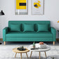 28.35" H Linen Square Arm Modern Sofa with Tight Back Slipcovered Sofa Blackish Green Clearhalo 'furn' 'furn_sofas' 'Furniture' 'furniture_sofas' 'kitchen' 'kitchen_sofas' 'Living Room Furniture' 'Sofa' 'sofas' 4592363