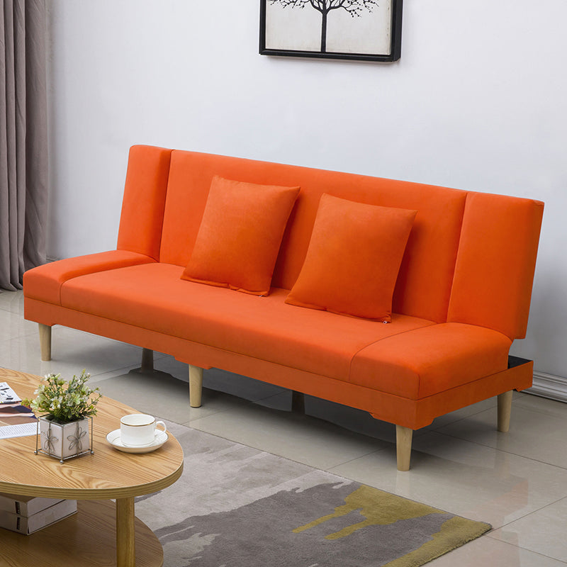 29.53" H Armless Modern Convertible Sofa with Tight Back Sofa for Living Room, Apartment