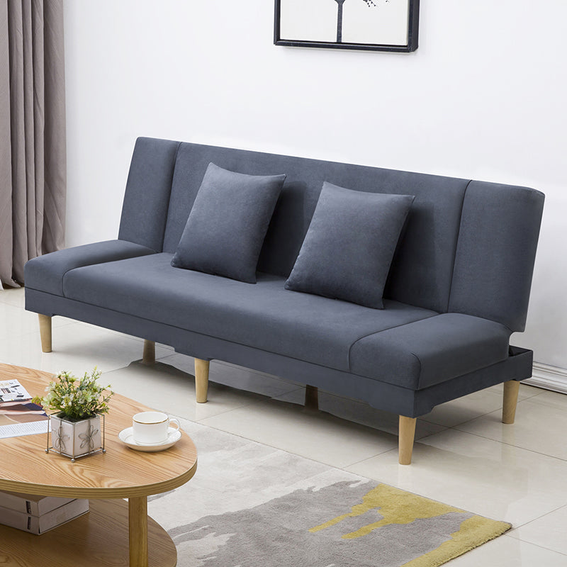 29.53" H Armless Modern Convertible Sofa with Tight Back Sofa for Living Room, Apartment