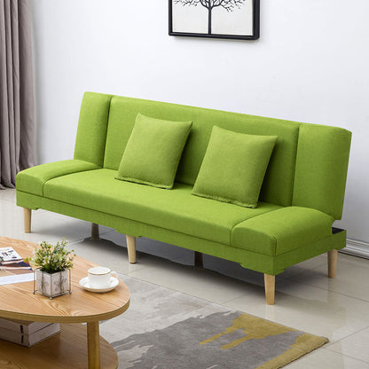 29.53" H Armless Modern Convertible Sofa with Tight Back Sofa for Living Room, Apartment