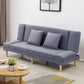29.53" H Armless Modern Convertible Sofa with Tight Back Sofa for Living Room, Apartment