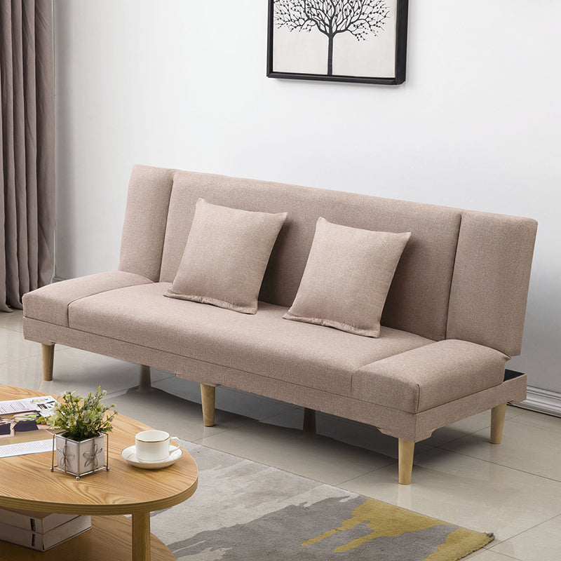 29.53" H Armless Modern Convertible Sofa with Tight Back Sofa for Living Room, Apartment