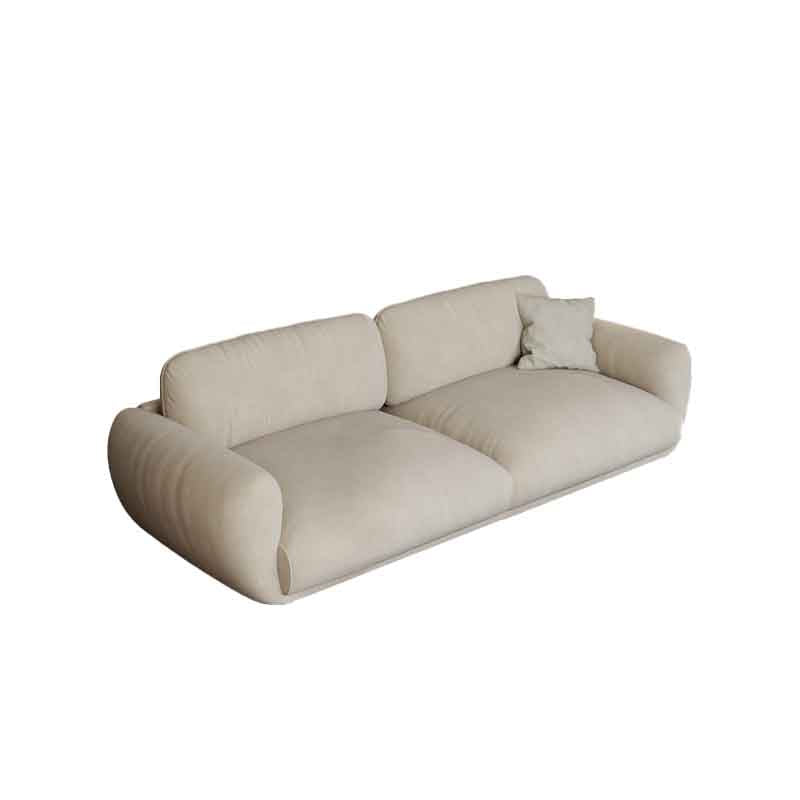Square Arm Loose Back Sofa 39"W Modern Sofa for Living Room 98.5"L x 39"W x 31.5"H Clearhalo 'furn' 'furn_sofas' 'Furniture' 'furniture_sofas' 'kitchen' 'kitchen_sofas' 'Living Room Furniture' 'Sofa' 'sofas' 4592484