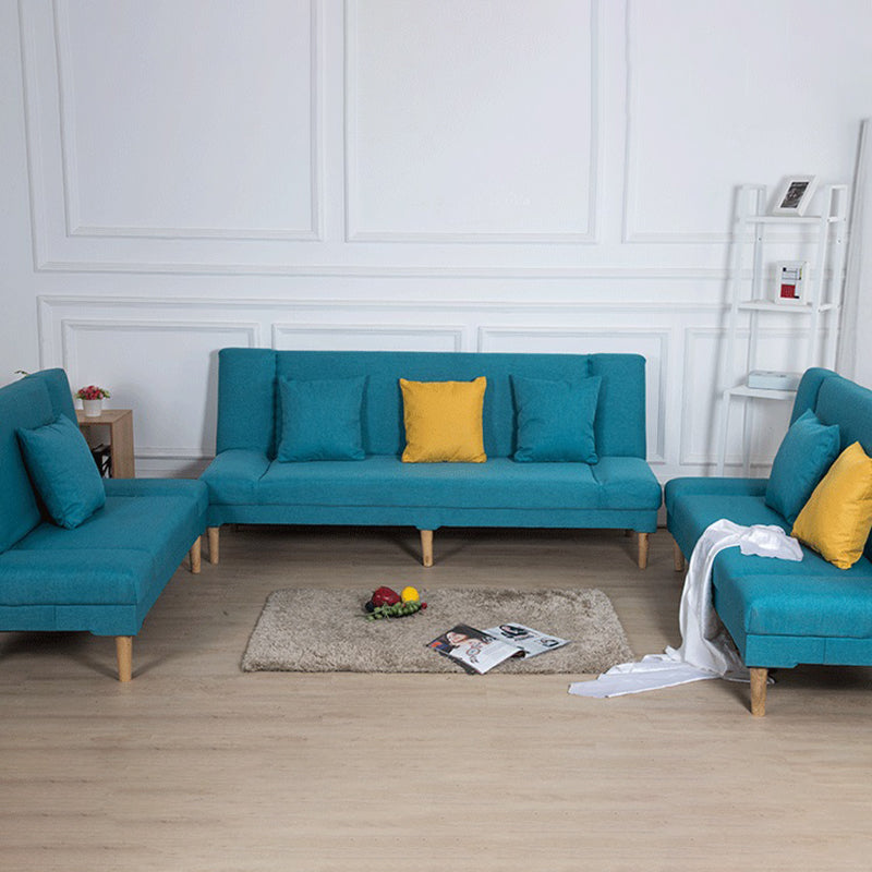 29.53" H Armless Sofa Bed with Tight Back Sofa for Living Room, Apartment Clearhalo 'furn' 'furn_sofas' 'Furniture' 'furniture_sofas' 'kitchen' 'kitchen_sofas' 'Living Room Furniture' 'Sofa' 'sofas' 4592499