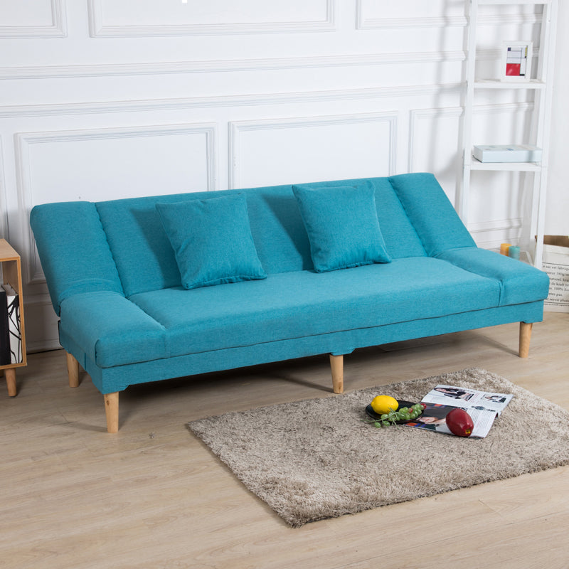 29.53" H Armless Sofa Bed with Tight Back Sofa for Living Room, Apartment Clearhalo 'furn' 'furn_sofas' 'Furniture' 'furniture_sofas' 'kitchen' 'kitchen_sofas' 'Living Room Furniture' 'Sofa' 'sofas' 4592503