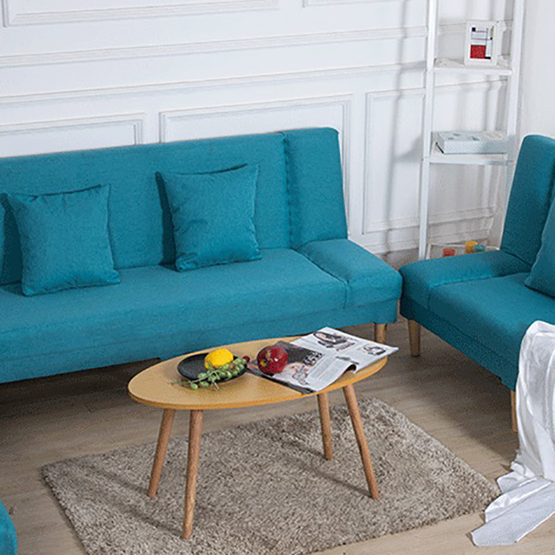 29.53" H Armless Sofa Bed with Tight Back Sofa for Living Room, Apartment Clearhalo 'furn' 'furn_sofas' 'Furniture' 'furniture_sofas' 'kitchen' 'kitchen_sofas' 'Living Room Furniture' 'Sofa' 'sofas' 4592513