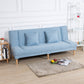 29.53" H Armless Sofa Bed with Tight Back Sofa for Living Room, Apartment Light Blue Linen Blend Clearhalo 'furn' 'furn_sofas' 'Furniture' 'furniture_sofas' 'kitchen' 'kitchen_sofas' 'Living Room Furniture' 'Sofa' 'sofas' 4592520