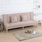 29.53" H Armless Sofa Bed with Tight Back Sofa for Living Room, Apartment Beige Linen Blend Clearhalo 'furn' 'furn_sofas' 'Furniture' 'furniture_sofas' 'kitchen' 'kitchen_sofas' 'Living Room Furniture' 'Sofa' 'sofas' 4592532