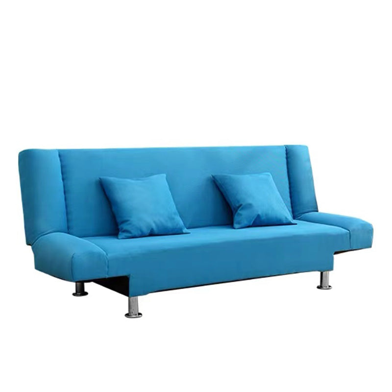 29.53" H Linen Armless Sofa with Tight Back Convertible Sofa for Living Room, Apartment Clearhalo 'furn' 'furn_sofas' 'Furniture' 'furniture_sofas' 'kitchen' 'kitchen_sofas' 'Living Room Furniture' 'Sofa' 'sofas' 4592549