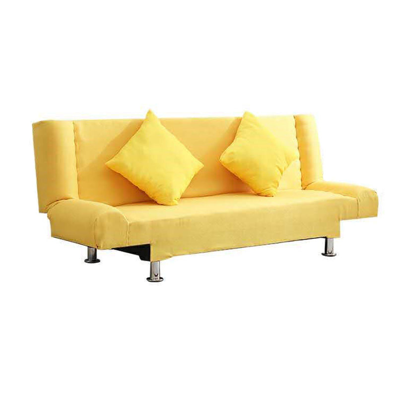 29.53" H Linen Armless Sofa with Tight Back Convertible Sofa for Living Room, Apartment Clearhalo 'furn' 'furn_sofas' 'Furniture' 'furniture_sofas' 'kitchen' 'kitchen_sofas' 'Living Room Furniture' 'Sofa' 'sofas' 4592550