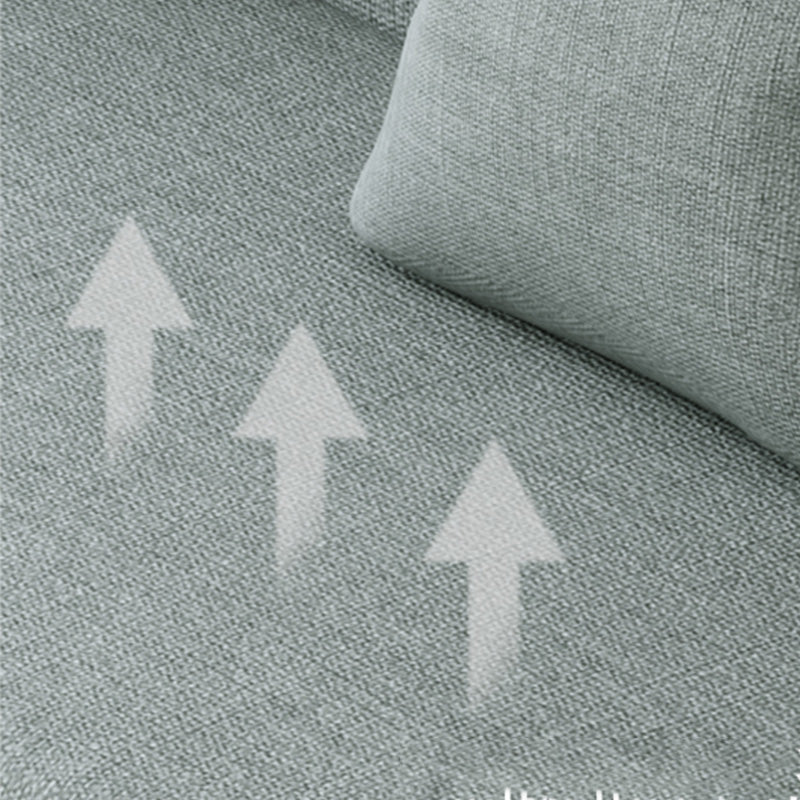 29.53" H Linen Armless Sofa with Tight Back Convertible Sofa for Living Room, Apartment Clearhalo 'furn' 'furn_sofas' 'Furniture' 'furniture_sofas' 'kitchen' 'kitchen_sofas' 'Living Room Furniture' 'Sofa' 'sofas' 4592554