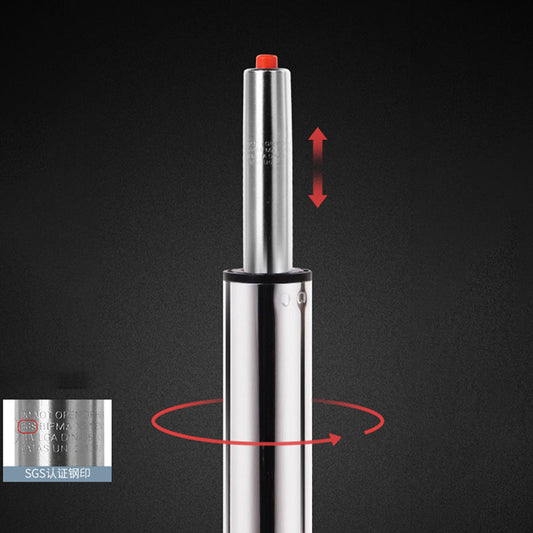 Industrial Style Bar Chair with Adjustable Height Swivel PP Seat for Counter Bar Clearhalo 'Bar Furniture' 'Bar Stools' 'bar_stools' 'furn' 'furn_bar_stools' 'furniture_bar_stools' 'Kitchen & Dining Furniture' 'kitchen&dining_furn' 'kitchen' 'kitchen_furn' Furniture' 4598403