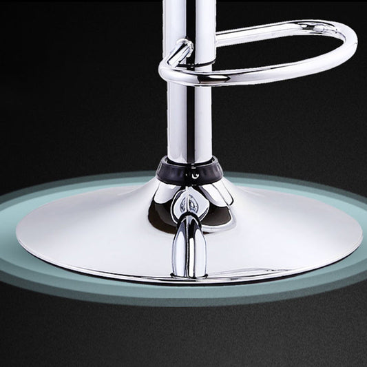 Industrial Style Bar Chair with Adjustable Height Swivel PP Seat for Counter Bar Clearhalo 'Bar Furniture' 'Bar Stools' 'bar_stools' 'furn' 'furn_bar_stools' 'furniture_bar_stools' 'Kitchen & Dining Furniture' 'kitchen&dining_furn' 'kitchen' 'kitchen_furn' Furniture' 4598404