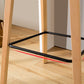 Scandinavia Style Bar-stool Wooden Legs PP Bucket Seat for Restaurant Bar Clearhalo 'Bar Furniture' 'Bar Stools' 'bar_stools' 'furn' 'furn_bar_stools' 'furniture_bar_stools' 'Kitchen & Dining Furniture' 'kitchen&dining_furn' 'kitchen' 'kitchen_furn' Furniture' 4598439