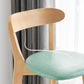Scandinavia Style Bar-stool Wooden Legs with Low Back Footrest for Kitchen Bar Clearhalo 'Bar Furniture' 'Bar Stools' 'bar_stools' 'furn' 'furn_bar_stools' 'furniture_bar_stools' 'Kitchen & Dining Furniture' 'kitchen&dining_furn' 'kitchen' 'kitchen_furn' Furniture' 4598484