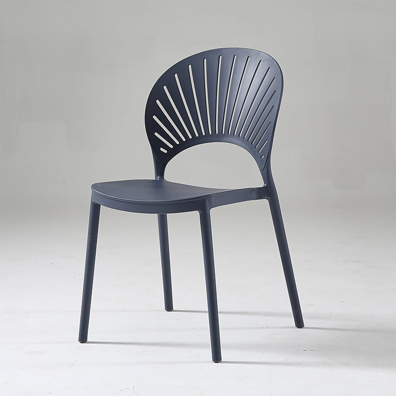 Scandinavia Style Bar-stool Plastic Single Stool with Footrest for Kitchen Bar Dark Gray Clearhalo 'Bar Furniture' 'Bar Stools' 'bar_stools' 'furn' 'furn_bar_stools' 'furniture_bar_stools' 'Kitchen & Dining Furniture' 'kitchen&dining_furn' 'kitchen' 'kitchen_furn' Furniture' 4598531