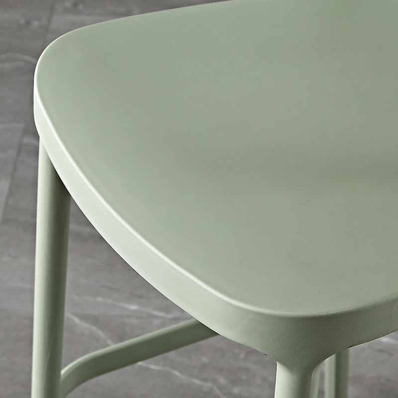 Scandinavia Style Bar-stool Plastic Single Stool with Footrest for Kitchen Bar Clearhalo 'Bar Furniture' 'Bar Stools' 'bar_stools' 'furn' 'furn_bar_stools' 'furniture_bar_stools' 'Kitchen & Dining Furniture' 'kitchen&dining_furn' 'kitchen' 'kitchen_furn' Furniture' 4598543