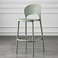 Scandinavia Style Bar-stool Plastic Single Stool with Footrest for Kitchen Bar Lake Green Clearhalo 'Bar Furniture' 'Bar Stools' 'bar_stools' 'furn' 'furn_bar_stools' 'furniture_bar_stools' 'Kitchen & Dining Furniture' 'kitchen&dining_furn' 'kitchen' 'kitchen_furn' Furniture' 4598550