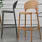 Scandinavia Style Bar-stool Plastic Single Stool with Footrest for Kitchen Bar Clearhalo 'Bar Furniture' 'Bar Stools' 'bar_stools' 'furn' 'furn_bar_stools' 'furniture_bar_stools' 'Kitchen & Dining Furniture' 'kitchen&dining_furn' 'kitchen' 'kitchen_furn' Furniture' 4598554