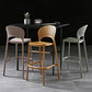 Scandinavia Style Bar-stool Plastic Single Stool with Footrest for Kitchen Bar Clearhalo 'Bar Furniture' 'Bar Stools' 'bar_stools' 'furn' 'furn_bar_stools' 'furniture_bar_stools' 'Kitchen & Dining Furniture' 'kitchen&dining_furn' 'kitchen' 'kitchen_furn' Furniture' 4598556