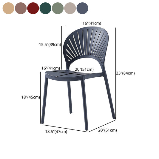 Scandinavia Style Bar-stool Plastic Single Stool with Footrest for Kitchen Bar Clearhalo 'Bar Furniture' 'Bar Stools' 'bar_stools' 'furn' 'furn_bar_stools' 'furniture_bar_stools' 'Kitchen & Dining Furniture' 'kitchen&dining_furn' 'kitchen' 'kitchen_furn' Furniture' 4598557