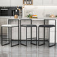 Scandinavian Style Bar-stool with Sled Legs Square Seat Counter Stool for Kitchen Bar Clearhalo 'Bar Furniture' 'Bar Stools' 'bar_stools' 'furn' 'furn_bar_stools' 'furniture_bar_stools' 'Kitchen & Dining Furniture' 'kitchen&dining_furn' 'kitchen' 'kitchen_furn' Furniture' 4598660