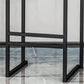 Scandinavian Style Bar-stool with Sled Legs Square Seat Counter Stool for Kitchen Bar Clearhalo 'Bar Furniture' 'Bar Stools' 'bar_stools' 'furn' 'furn_bar_stools' 'furniture_bar_stools' 'Kitchen & Dining Furniture' 'kitchen&dining_furn' 'kitchen' 'kitchen_furn' Furniture' 4598672