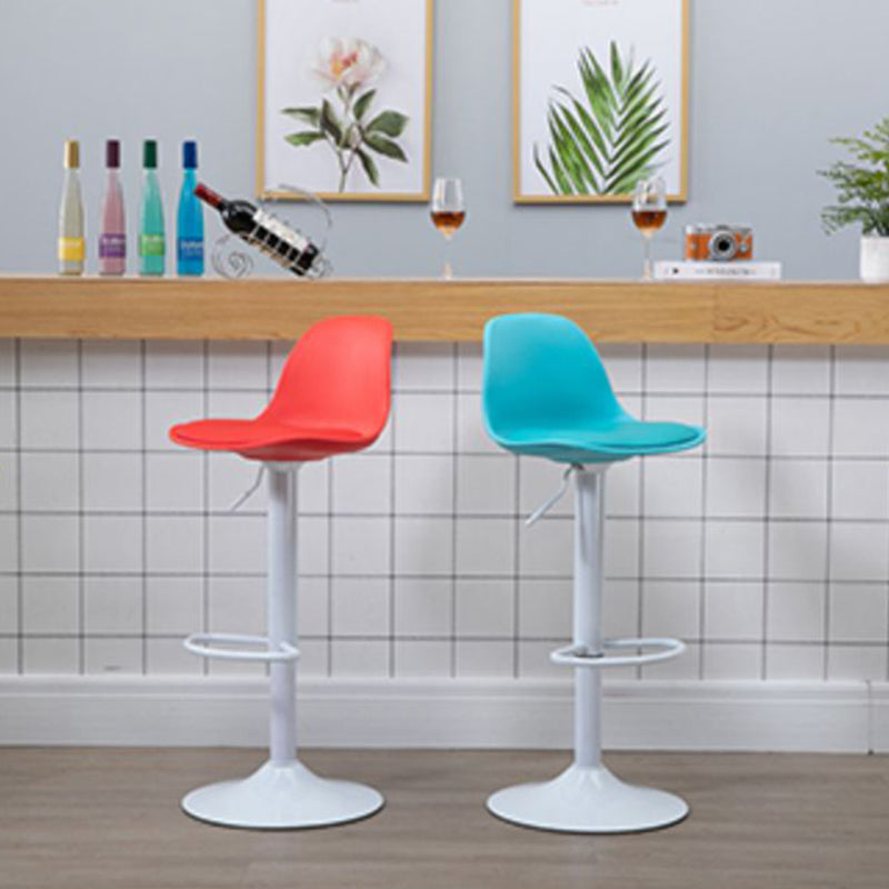 Scandinavian Style Bar-stool with Leather Seat Counter Stool for Kitchen Bar Clearhalo 'Bar Furniture' 'Bar Stools' 'bar_stools' 'furn' 'furn_bar_stools' 'furniture_bar_stools' 'Kitchen & Dining Furniture' 'kitchen&dining_furn' 'kitchen' 'kitchen_furn' Furniture' 4598710