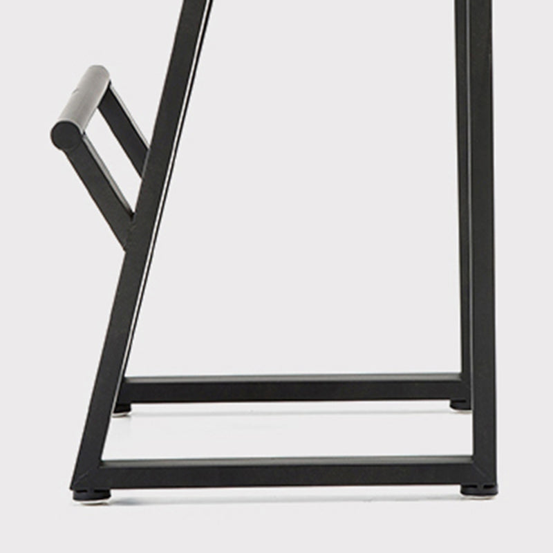 Industrial Style Bar Stool Iron and Solid Wood Square Seat Counter Height Stools Clearhalo 'Bar Furniture' 'Bar Stools' 'bar_stools' 'furn' 'furn_bar_stools' 'furniture_bar_stools' 'Kitchen & Dining Furniture' 'kitchen&dining_furn' 'kitchen' 'kitchen_furn' Furniture' 4598810