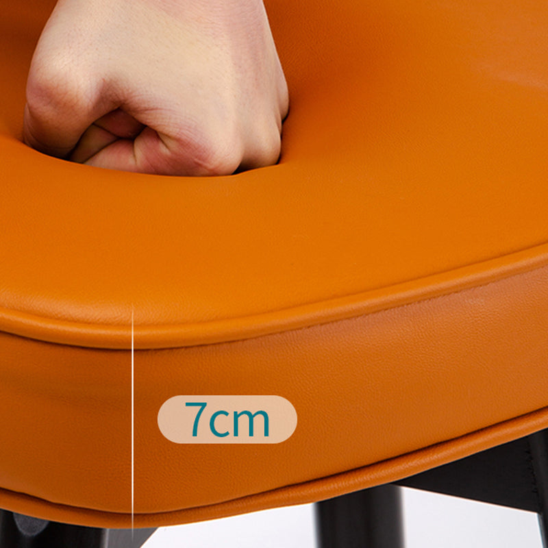 Scandinavian Style Bar-stool Rectangle Seat Single Counter Stool for Kitchen Bar Clearhalo 'Bar Furniture' 'Bar Stools' 'bar_stools' 'furn' 'furn_bar_stools' 'furniture_bar_stools' 'Kitchen & Dining Furniture' 'kitchen&dining_furn' 'kitchen' 'kitchen_furn' Furniture' 4598862