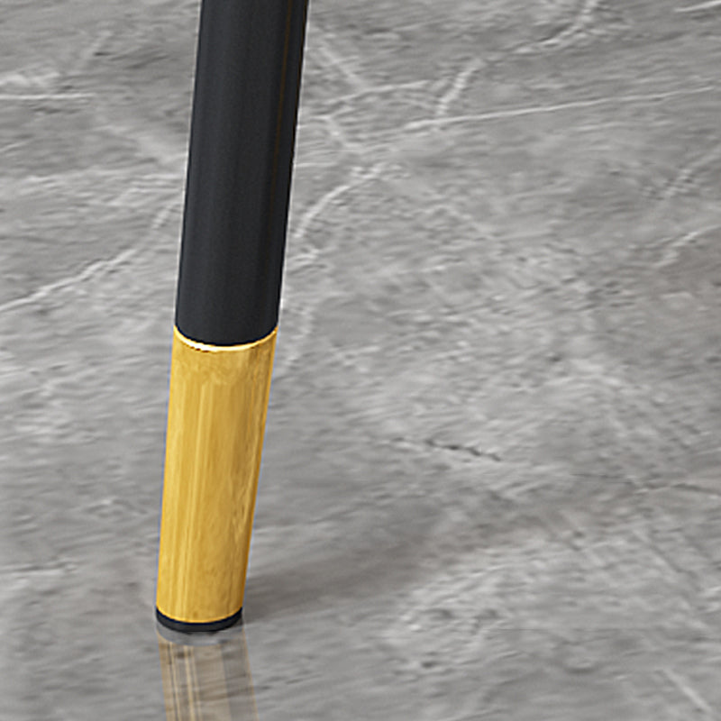 Scandinavian Style Steel Legs Bar-stool Round Seat Single Counter Stool for Kitchen Bar Clearhalo 'Bar Furniture' 'Bar Stools' 'bar_stools' 'furn' 'furn_bar_stools' 'furniture_bar_stools' 'Kitchen & Dining Furniture' 'kitchen&dining_furn' 'kitchen' 'kitchen_furn' Furniture' 4598902