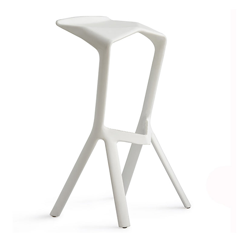 Contemporary Macron Stackable Counter Stools Matte Finish Indoor Bar Stool Clearhalo 'Bar Furniture' 'Bar Stools' 'bar_stools' 'furn' 'furn_bar_stools' 'furniture_bar_stools' 'Kitchen & Dining Furniture' 'kitchen&dining_furn' 'kitchen' 'kitchen_furn' Furniture' 4598999