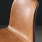 Distressed Leather Simple Barstool Nordic Indoor Tall Stool with Bucket Seat Clearhalo 'Bar Furniture' 'Bar Stools' 'bar_stools' 'furn' 'furn_bar_stools' 'furniture_bar_stools' 'Kitchen & Dining Furniture' 'kitchen&dining_furn' 'kitchen' 'kitchen_furn' Furniture' 4599018