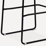 Industrial Style Barstool Indoor Metal Black 4 Legs Bar Stool for Restaurant Clearhalo 'Bar Furniture' 'Bar Stools' 'bar_stools' 'furn' 'furn_bar_stools' 'furniture_bar_stools' 'Kitchen & Dining Furniture' 'kitchen&dining_furn' 'kitchen' 'kitchen_furn' Furniture' 4599266