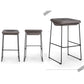 Industrial Style Barstool Indoor Metal Black 4 Legs Bar Stool for Restaurant Clearhalo 'Bar Furniture' 'Bar Stools' 'bar_stools' 'furn' 'furn_bar_stools' 'furniture_bar_stools' 'Kitchen & Dining Furniture' 'kitchen&dining_furn' 'kitchen' 'kitchen_furn' Furniture' 4599279