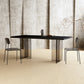 Modern 1/3/4/5 Pieces Dining Set Rectangle Acrylic Dining Table Furniture for Dining Room 3 Pieces: Black Table, 2 Black Chairs Clearhalo 'Dining Room Sets' 'Dining Tables & Seating' 'dining_room_set' 'furn' 'furn_dining_room_set' 'Furniture' 'furniture_dining_room_set' 'Kitchen & Dining Furniture' 'kitchen&dining_furn' 'kitchen' 4599344