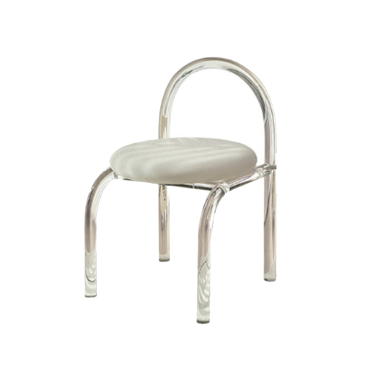 Modern 1/2/4 Pieces Dining Set Rectangle Acrylic Dining Table for Dining Room Clearhalo 'Dining Room Sets' 'Dining Tables & Seating' 'dining_room_set' 'furn' 'furn_dining_room_set' 'Furniture' 'furniture_dining_room_set' 'Kitchen & Dining Furniture' 'kitchen&dining_furn' 'kitchen' 4599359