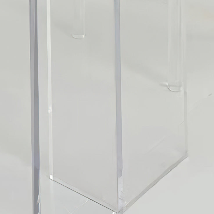 Modern 1/2/4 Pieces Dining Set Rectangle Acrylic Dining Table for Dining Room Clearhalo 'Dining Room Sets' 'Dining Tables & Seating' 'dining_room_set' 'furn' 'furn_dining_room_set' 'Furniture' 'furniture_dining_room_set' 'Kitchen & Dining Furniture' 'kitchen&dining_furn' 'kitchen' 4599363