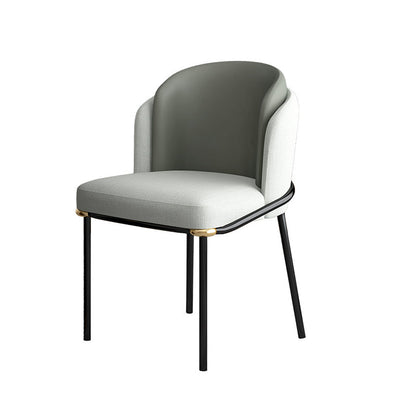 White Stone Top 1/5 Pieces Dining Set Glam Style Kitchen Set for Dining Room 1 Light Grey Chair Clearhalo 'Dining Room Sets' 'Dining Tables & Seating' 'dining_room_set' 'furn' 'furn_dining_room_set' 'Furniture' 'furniture_dining_room_set' 'Kitchen & Dining Furniture' 'kitchen&dining_furn' 'kitchen' 4599392