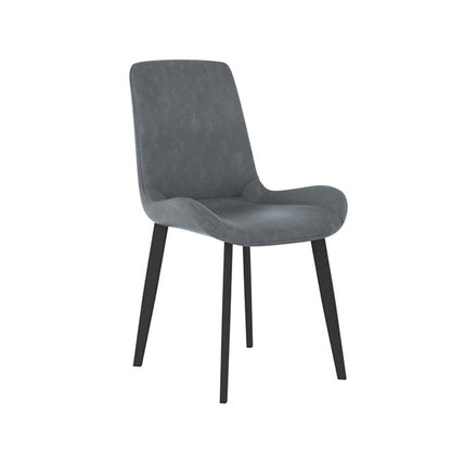 Simple Style 1/5/7 Pieces Dining Set Gray Stone Top Table Kitchen Set for Dining Room 1 Grey Chair Clearhalo 'Dining Room Sets' 'Dining Tables & Seating' 'dining_room_set' 'furn' 'furn_dining_room_set' 'Furniture' 'furniture_dining_room_set' 'Kitchen & Dining Furniture' 'kitchen&dining_furn' 'kitchen' 4599467