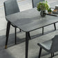 Simple Style 1/5/7 Pieces Dining Set Gray Stone Top Table Kitchen Set for Dining Room Clearhalo 'Dining Room Sets' 'Dining Tables & Seating' 'dining_room_set' 'furn' 'furn_dining_room_set' 'Furniture' 'furniture_dining_room_set' 'Kitchen & Dining Furniture' 'kitchen&dining_furn' 'kitchen' 4599472