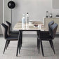 Modern 1/2/5/7 Pieces Dining Table Set with Sintered Stone Top Gery Rectangle Dinette Set Clearhalo 'Dining Room Sets' 'Dining Tables & Seating' 'dining_room_set' 'furn' 'furn_dining_room_set' 'Furniture' 'furniture_dining_room_set' 'Kitchen & Dining Furniture' 'kitchen&dining_furn' 'kitchen' 4599522