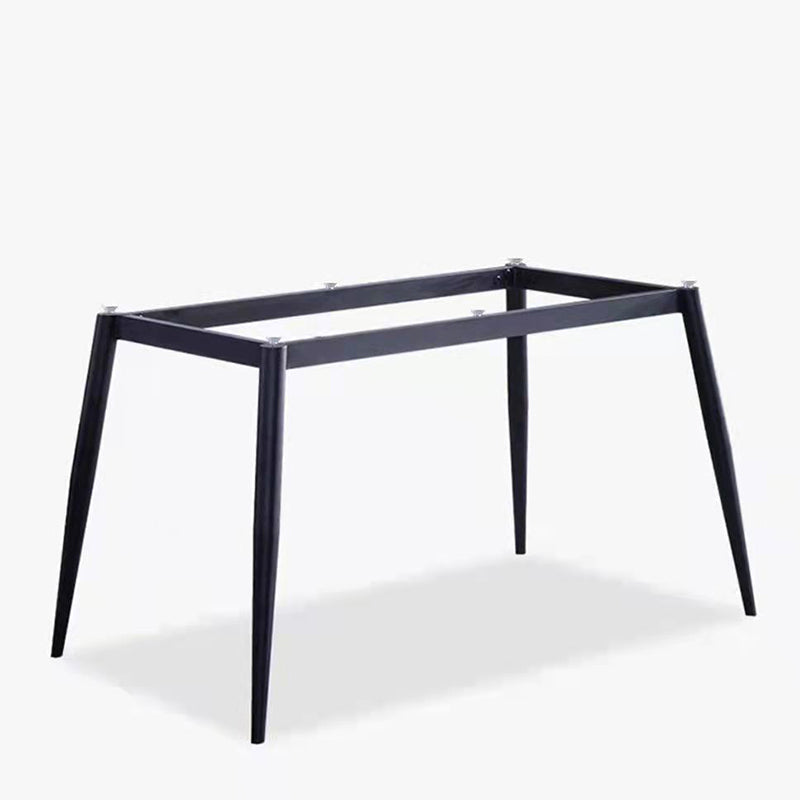 Modern 1/2/5/7 Pieces Dining Table Set with Sintered Stone Top Gery Rectangle Dinette Set Clearhalo 'Dining Room Sets' 'Dining Tables & Seating' 'dining_room_set' 'furn' 'furn_dining_room_set' 'Furniture' 'furniture_dining_room_set' 'Kitchen & Dining Furniture' 'kitchen&dining_furn' 'kitchen' 4599525