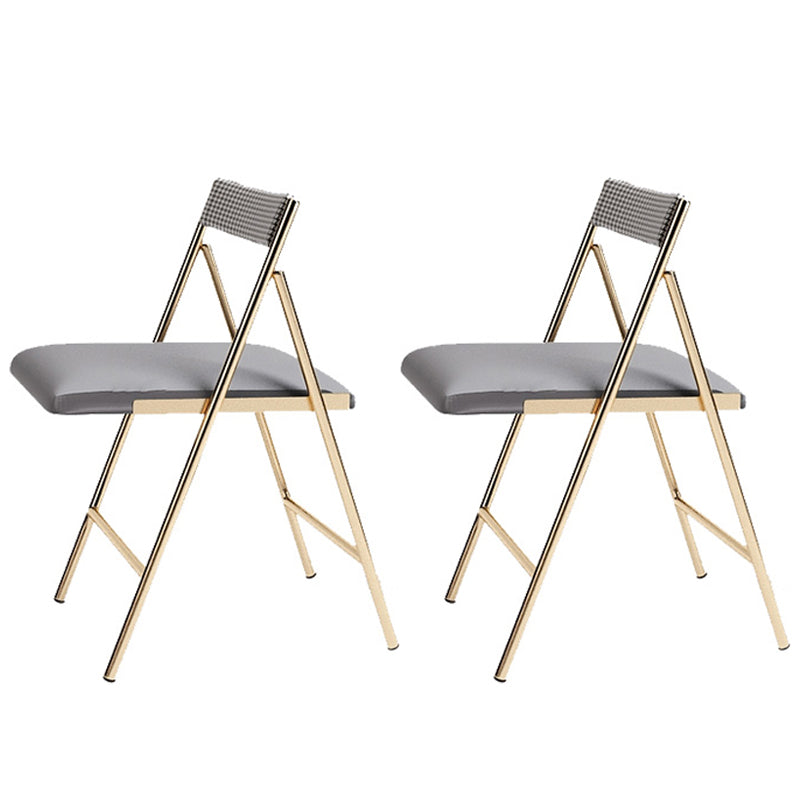 Modern 1/2/3/5 Pieces White Dining Table Set with Sintered Stone Top Foldable Dinette Set 2 Grey Chairs Clearhalo 'Dining Room Sets' 'Dining Tables & Seating' 'dining_room_set' 'Furniture' 'furniture_dining_room_set' 'Kitchen & Dining Furniture' 'kitchen&dining_furn' 'kitchen' 4599544