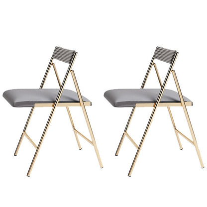 Modern 1/2/3/5 Pieces White Dining Table Set with Sintered Stone Top Foldable Dinette Set 2 Grey Chairs Clearhalo 'Dining Room Sets' 'Dining Tables & Seating' 'dining_room_set' 'Furniture' 'furniture_dining_room_set' 'Kitchen & Dining Furniture' 'kitchen&dining_furn' 'kitchen' 4599544